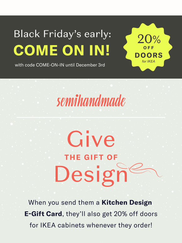 Give the Unforgettable Gift of Kitchen Design