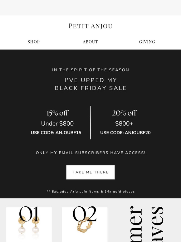 20% off? Black Friday just got better