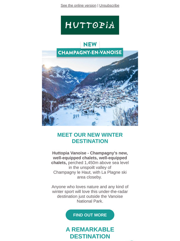 🏔️ New destination for snow holidays!