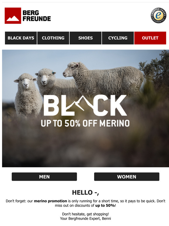 🐑 Now get a move on: our merino & wool deals await