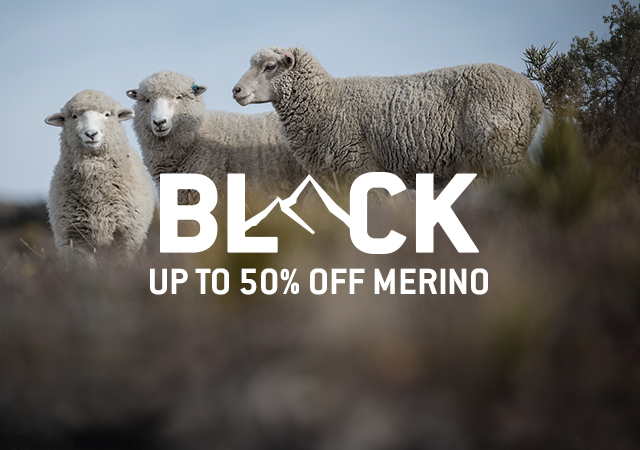 Up to 50% off merino