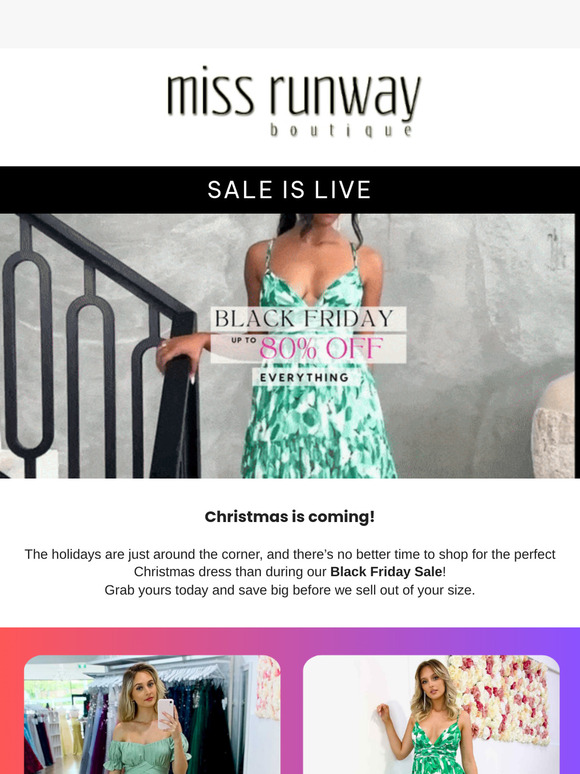 🎄 Christmas Dresses + Black Friday Savings = Your Perfect Holiday Look!
