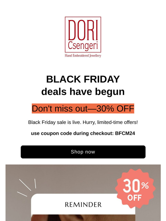 Black Friday early access: Start saving now!