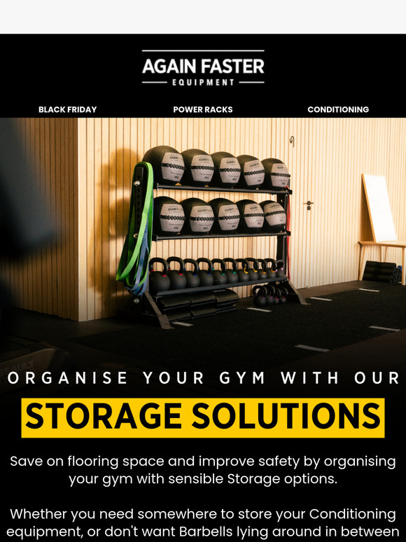 Don't Forget About Gym Storage