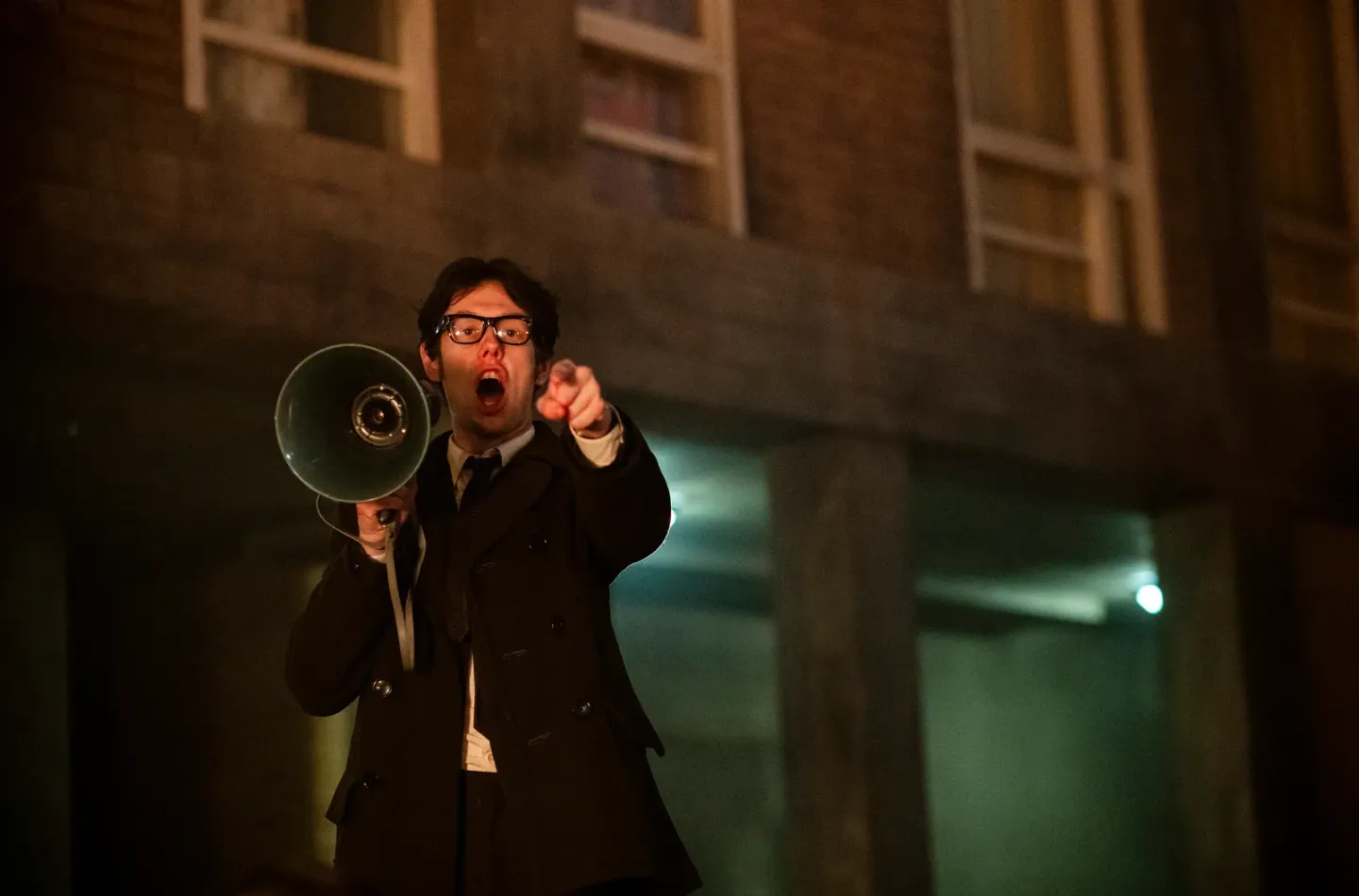 Josh Finan as young Gerry Adams in FX’s Say Nothing. 