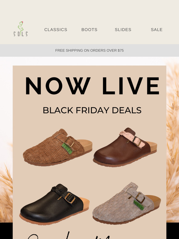 Black Friday Sale NOW LIVE!