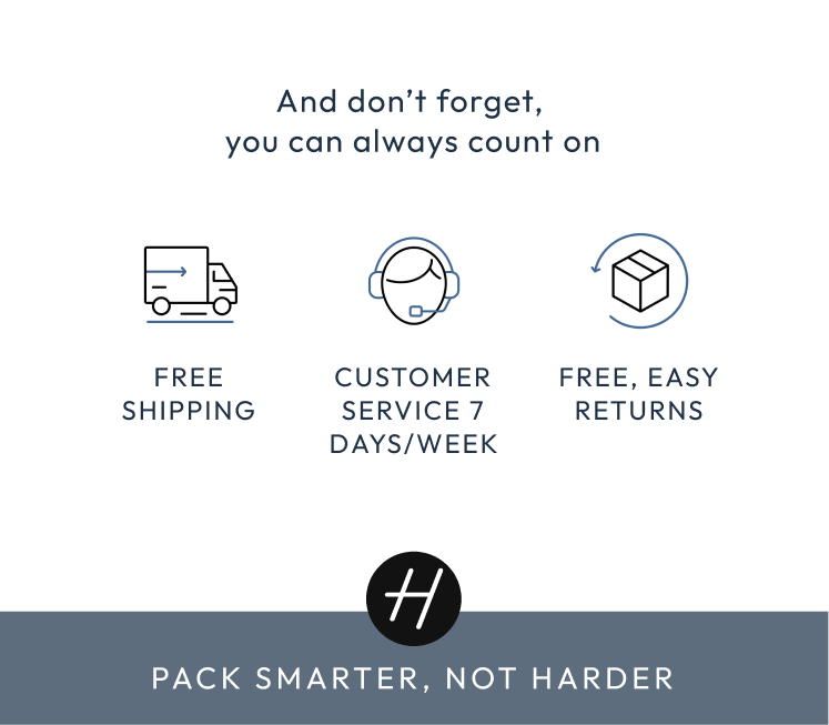 Free shipping, easy returns, 24/7 customer service