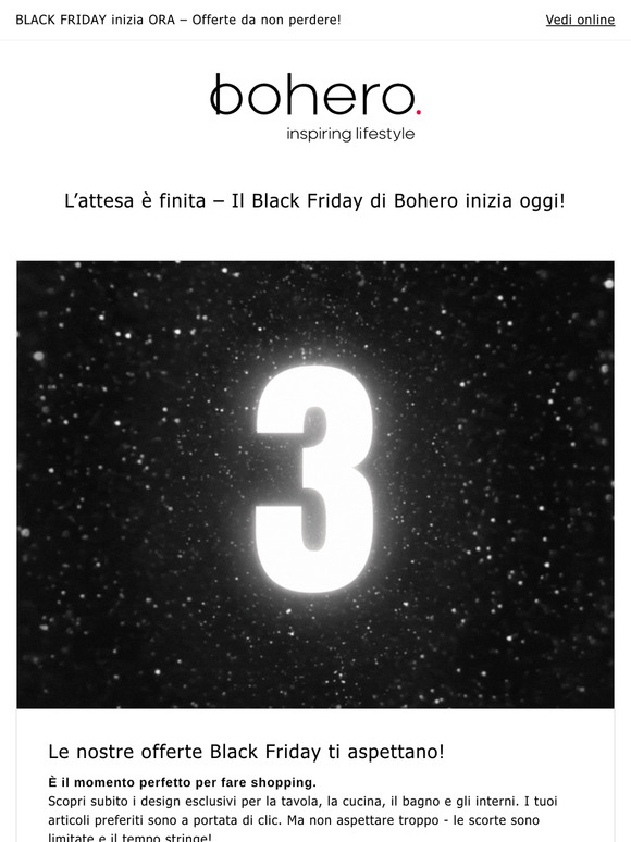 BLACK FRIDAY inizia ORA – Offerte da non perdere!