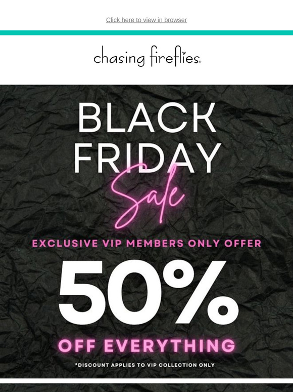 EXTRA Savings Added 💝 VIP Black Friday Sale!