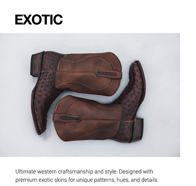 Boots & Apparel - Shop Now »
