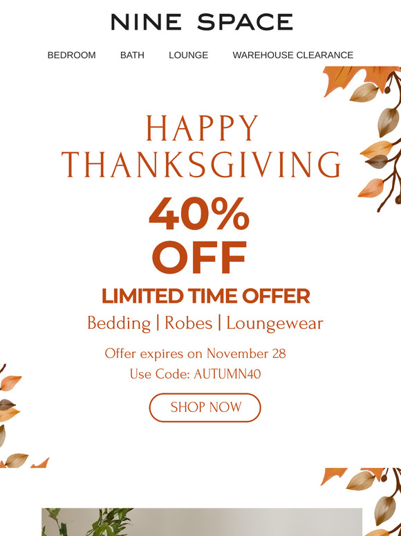 🎁 Our Thanks to You: 40% Off Sitewide
