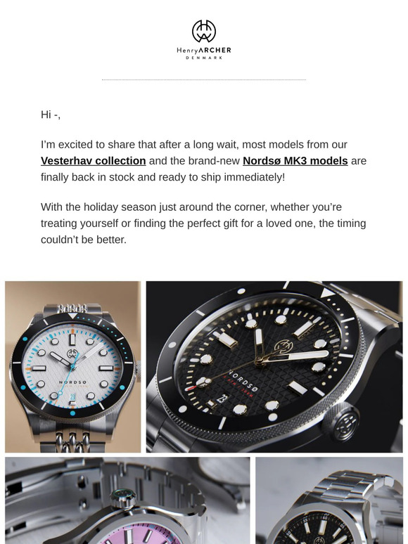 Perfect timing for the holiday season!