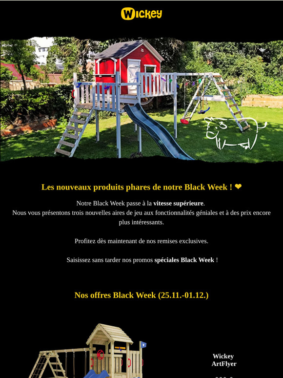 Les nouveaux produits phares de notre Black Week ! ❤