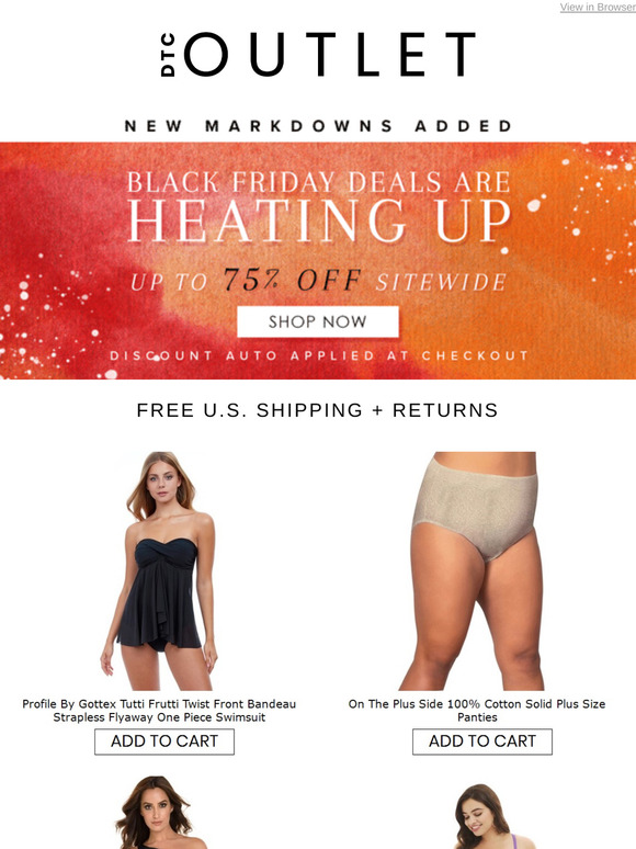 Up to 75% Off Every.Single.Thing.