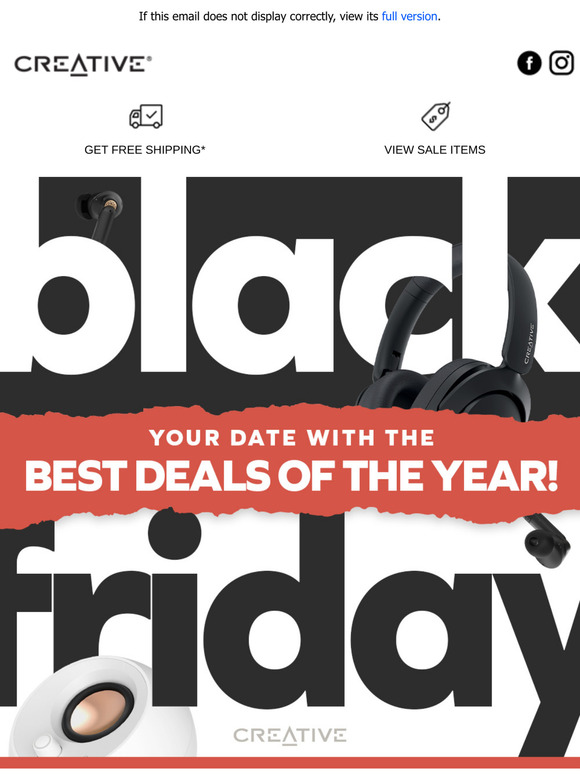Your Date with the Best Deals of the Year!