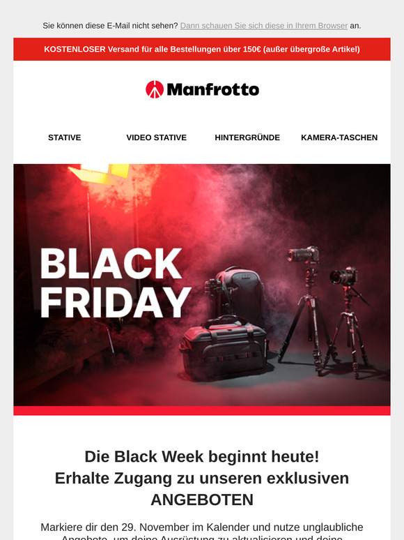 Exklusive Black Friday Week Angebote – Jetzt einkaufen!