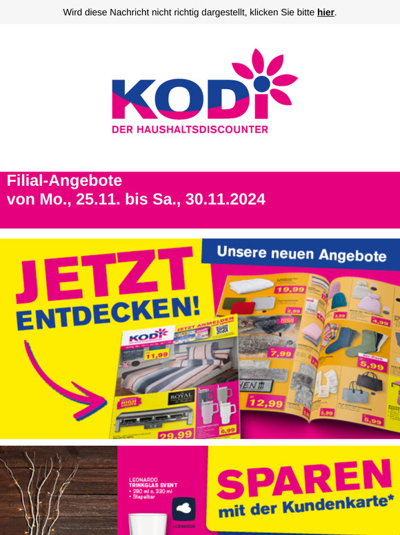 KODi-Angebote ab 25.11.