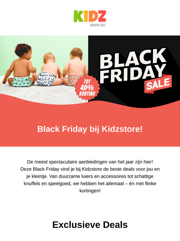 ✨ Black Friday bij Kidzstore! ✨