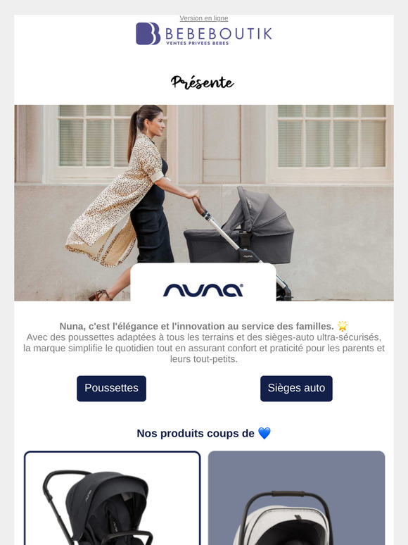 Confort et style : découvrez l'univers NUNA