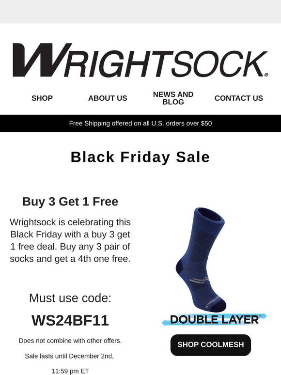 Black Friday Sale starts now! Buy 3 get 1 Free!