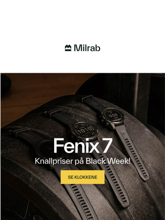 Nå: Garmin klokker til superpriser! 🚨