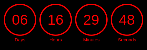 Timer from emailcountdowntimer.com