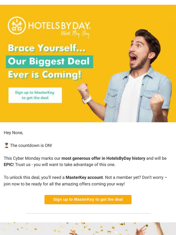 Get Ready: Our Biggest Cyber Monday Offer! 🎉