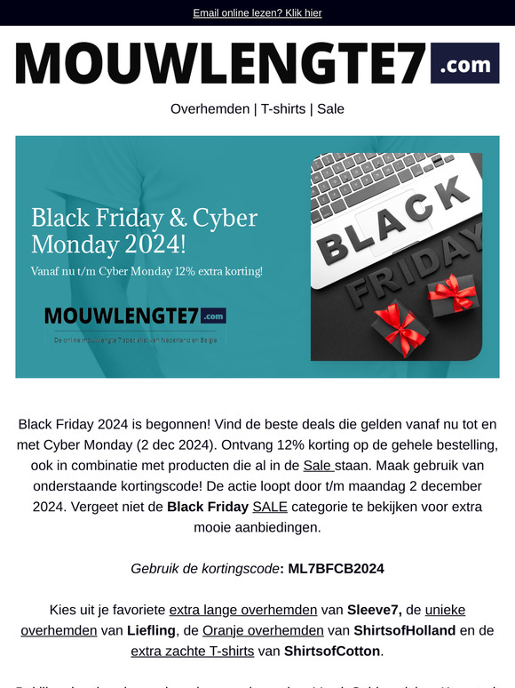 Black Friday Week & Cyber Monday 2024!