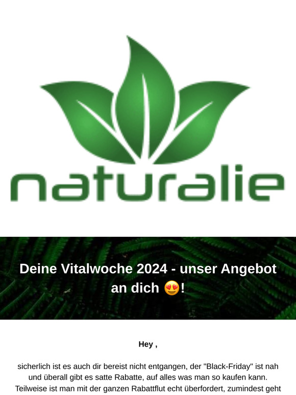 Wir starten in die Vitalwoche 2024 ! Sichere dir dein Angebot.
