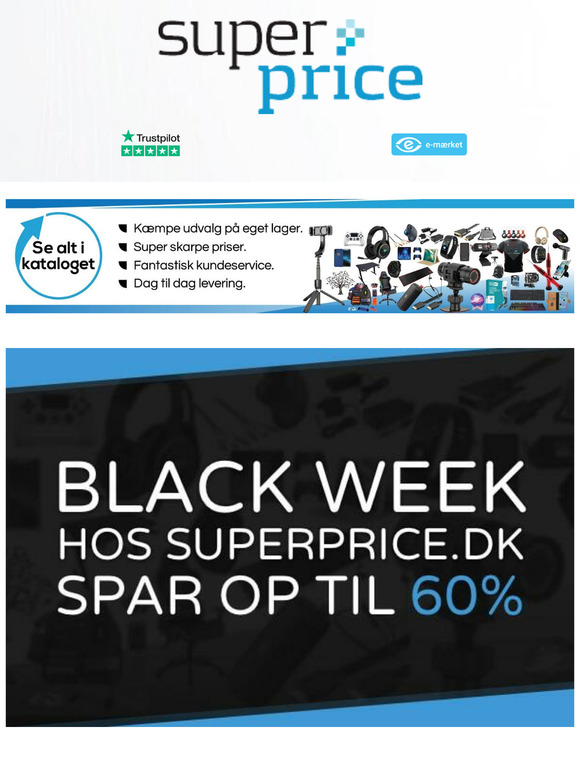 BLACK WEEK ER NU I GANG!