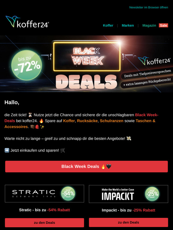 🔥 Black Deals – jetzt zuschlagen! ⚡