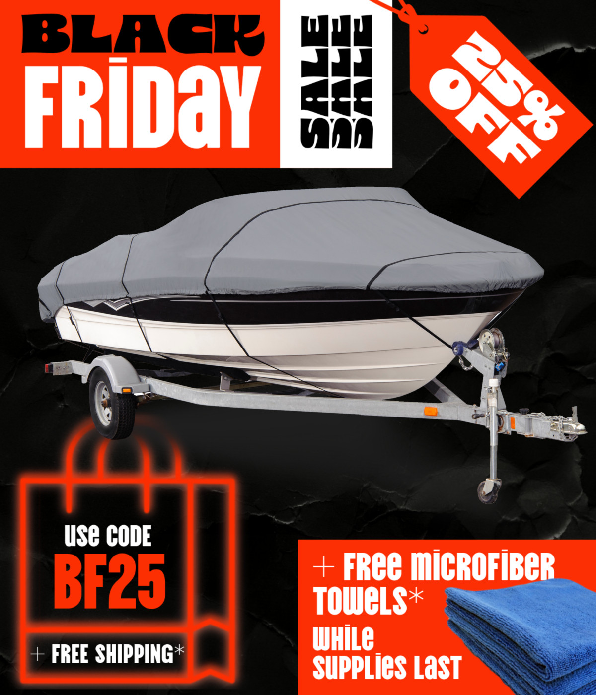 Save an extra 25% off everything with code: BF25