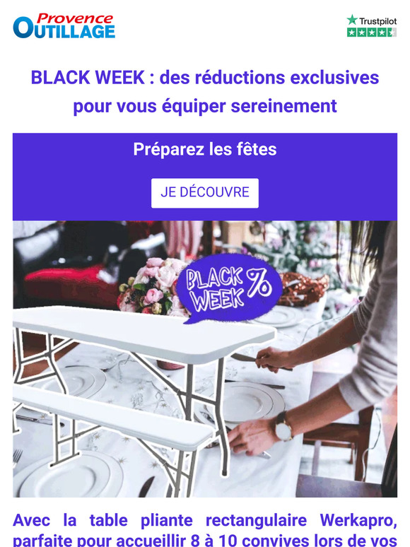 🎉 Black week : des exclus web incroyables 🖱️