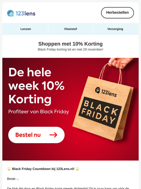 NU al 10% Black Friday Korting 🚀⚫️