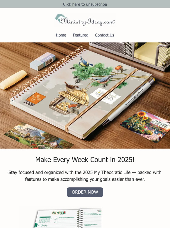 My Theocratic Life: Your Ultimate Weekly Planner