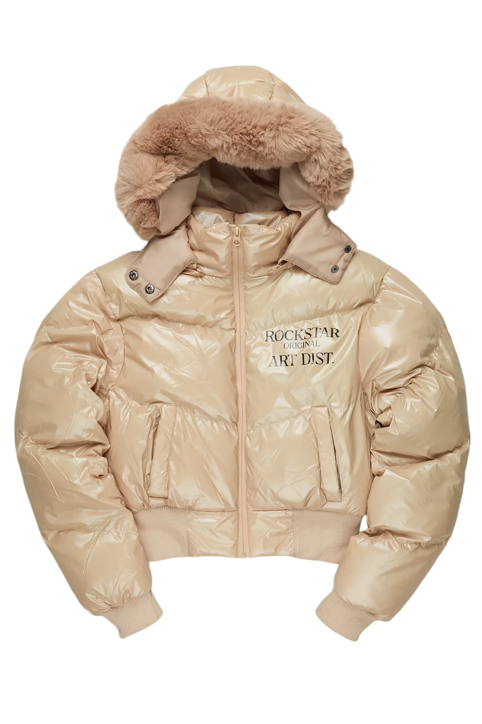 Image of Destina Tan Puffer Jacket