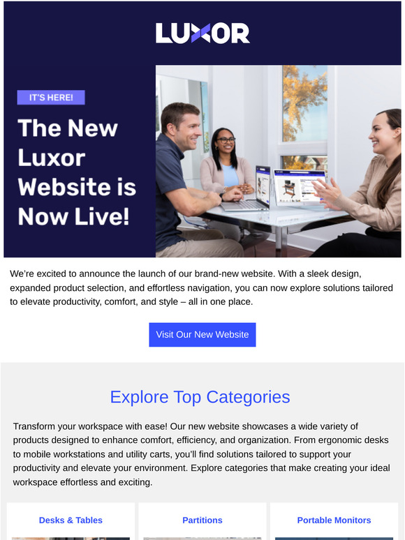 Big News: A New Way to Shop with Luxor