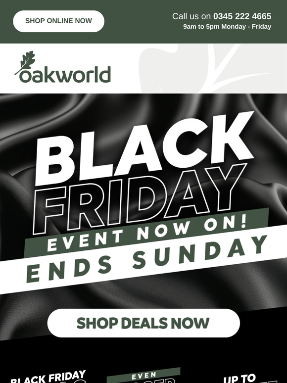 Black Friday Event Ending Soon - More Deals Added!
