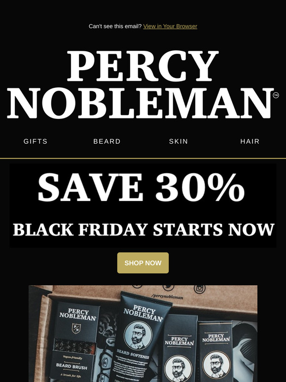 Black Friday has arrived...Save 30%!