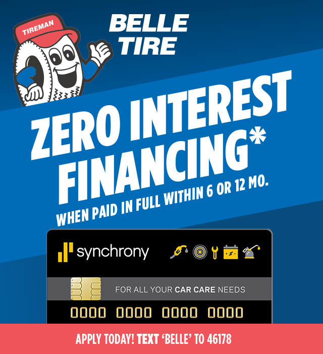 Zero Interest Financing offer