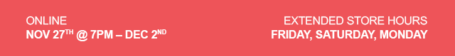 STORE HOURS BANNER