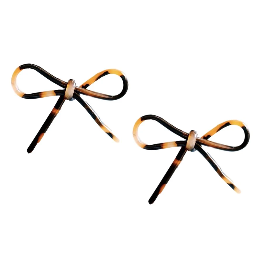 Image of Brown Tortoise Bows
