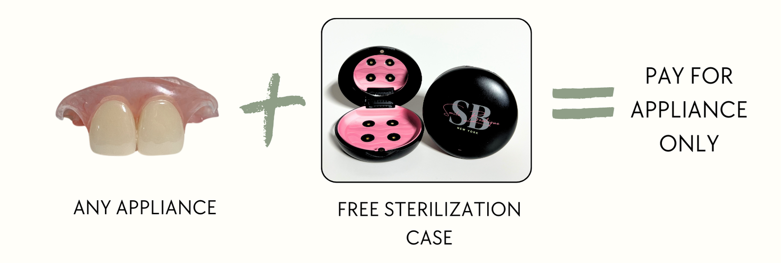 Free Sterilization Case from Smile Boutique NY