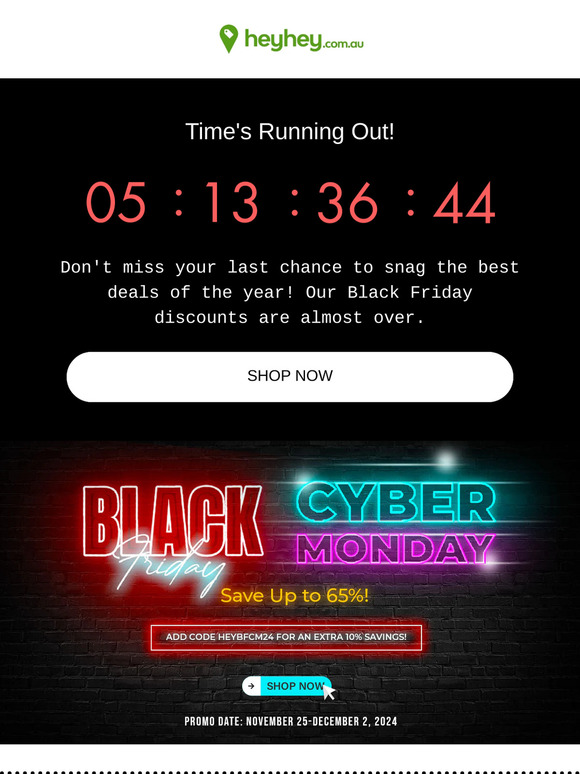 Last Chance! Grab the Best Black Friday Deals Before They're Gone