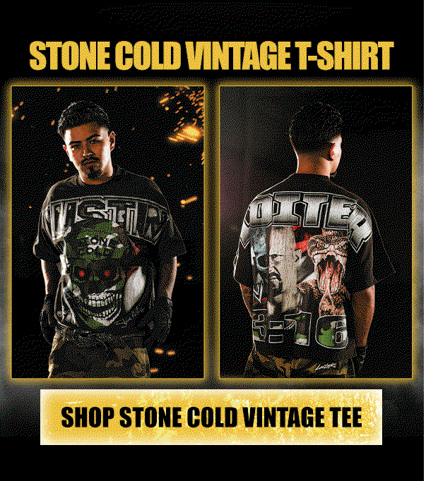 Shop Loiter X WWE Stone Cold Vintage T-Shirt