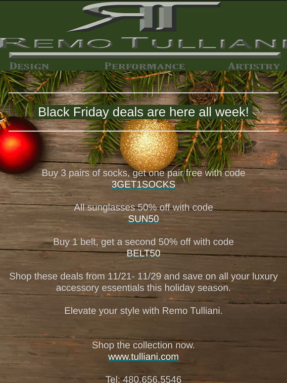Black Friday Deals all Week Long!