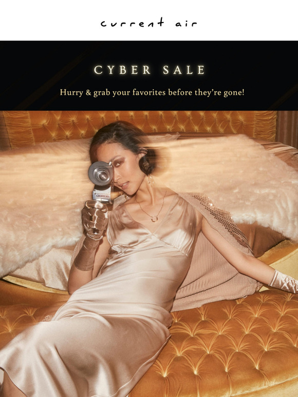 Our Biggest Sale Starts Now! Cyber Sale is here🖤