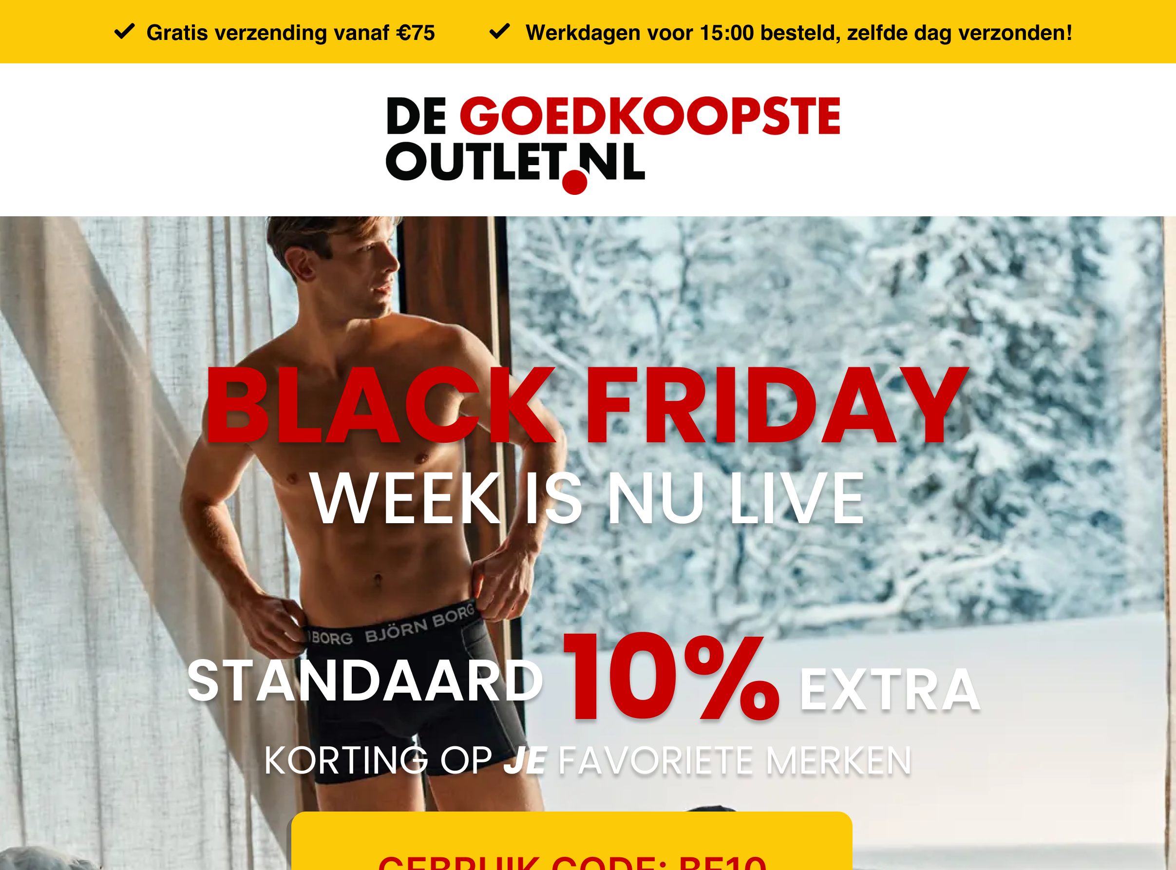 black friday week nu live