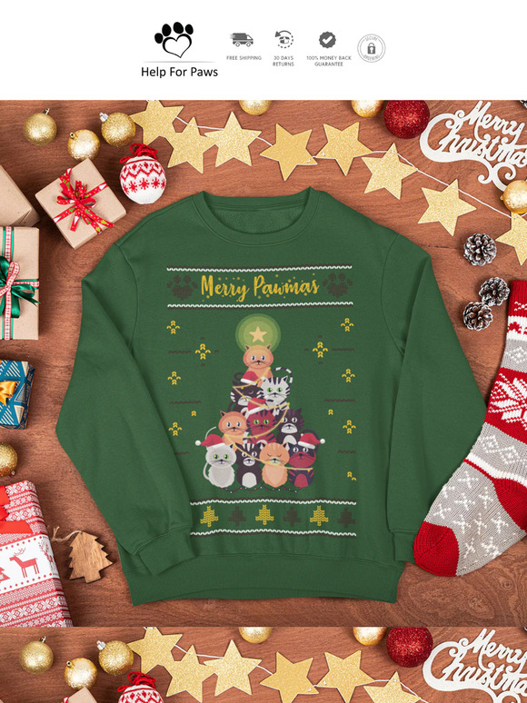 Christmas Jumpers Out Now!🎄 - Pawfect For Dog & Cat Lovers!