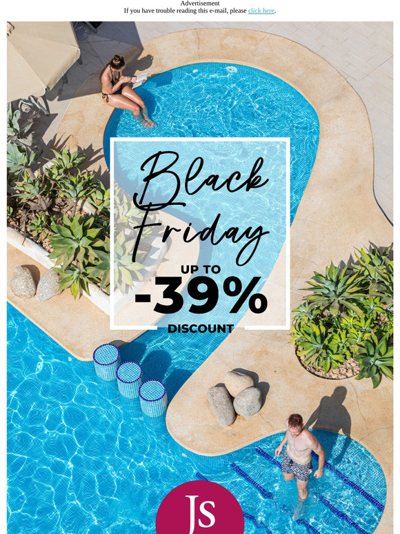 🏖️ Black Friday is coming with up to 39% discounts